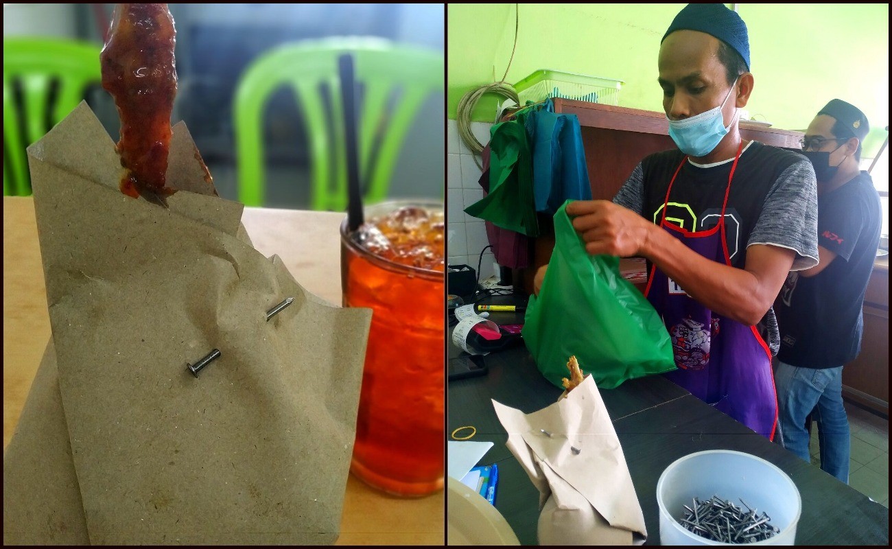 Guna Paku Bungkus Makanan_ Peniaga Tetap Guna Paku Jika Tiada Arahan Jelas Dari Kerajaan!