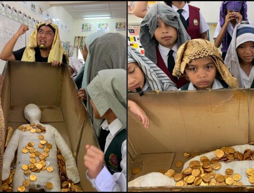 Guru Sampai Jadi Firaun & Bawa Replika Mumia Nak Tarik Minat Pelajar!