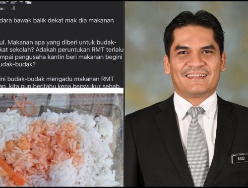 Isu Nasi Putih & Kuah Makanan Murid RMT, KPM Lakukan Siasatan Segera
