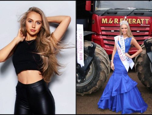 Dari Dunia ‘Catwalk’ Ke ‘Highway’, Bekas Finalis Miss England Jadi Pemandu Lori!