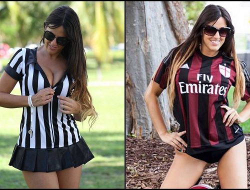 Model Pakaian Dalam Tukar Kerjaya Jadi Pengadil , Kini Digelar Pengadil Paling Menarik Di Dunia