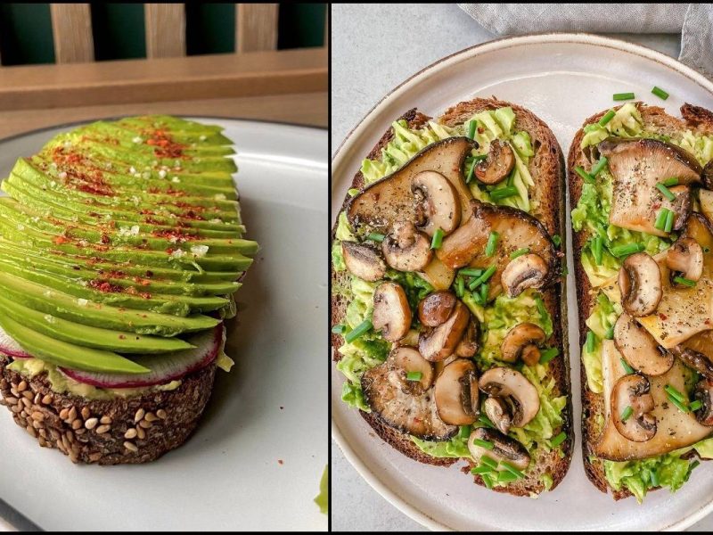 Resipi Roti Bakar Avokado, Tambah Topping Ikut Kreativiti!
