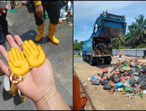 Terbuang Dompet Berisi Gelang Emas, Wanita Terharu Kesungguhan ‘Wira Oren’