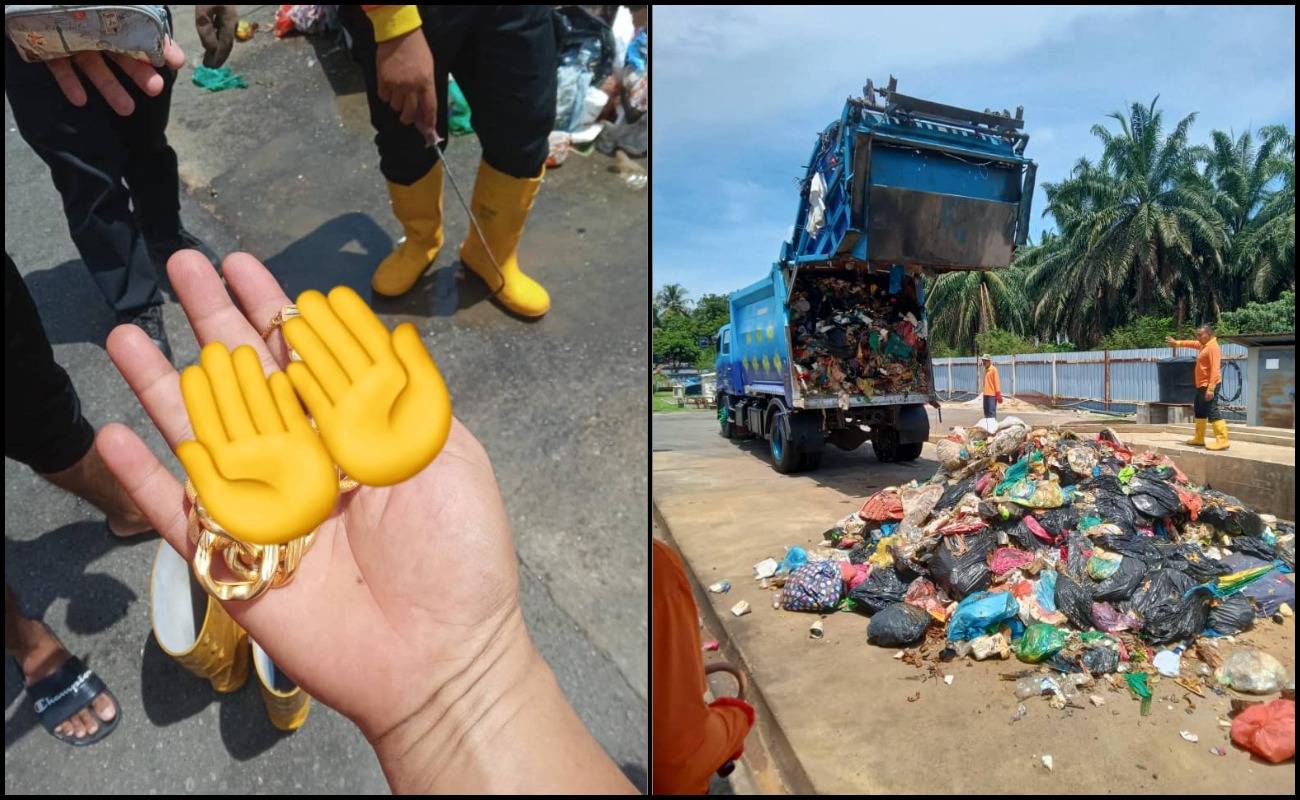 Terbuang Dompet Berisi Gelang Emas, Wanita Terharu Kesungguhan ‘Wira Oren’