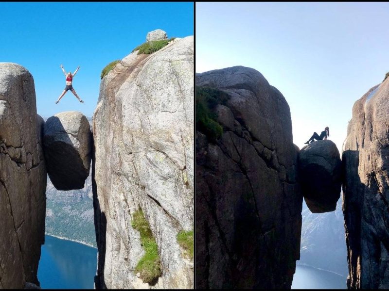 Batu Tergantung Jadi Tarikan Pelancong Seluruh Dunia!
