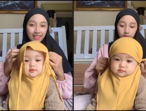Anak Kecil Dipakaikan Tudung, Tapi Ada Netizen Panas_