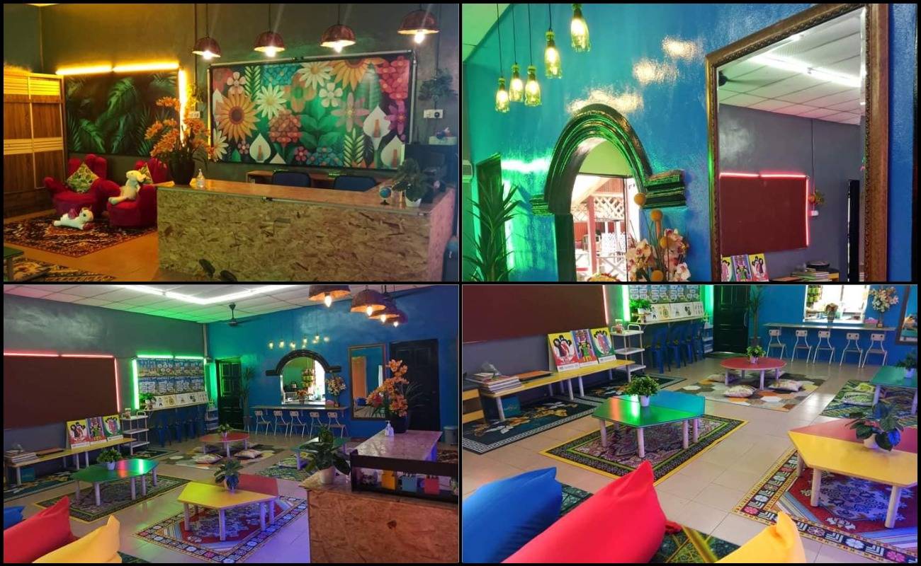 “Dah Macam Kedai Tomyam!” Netizen Kritik Dekorasi Prasekolah Boleh Rosak Mata Anak-Anak