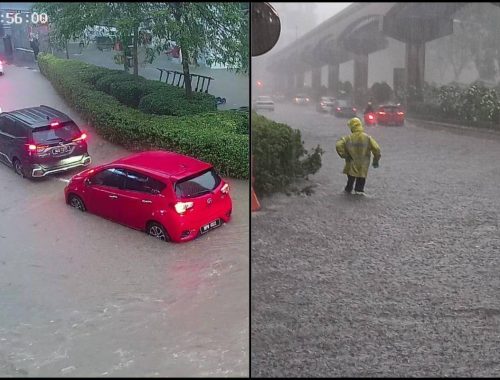 Hujan Tidak Berhenti Sejak Tengahari, Ramai Panik Air Naik Sekelip Mata