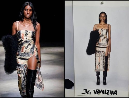 Model Malaysia, Vanizha Vasanthanathan Curi Tumpuan Di Minggu Fesyen Milan!