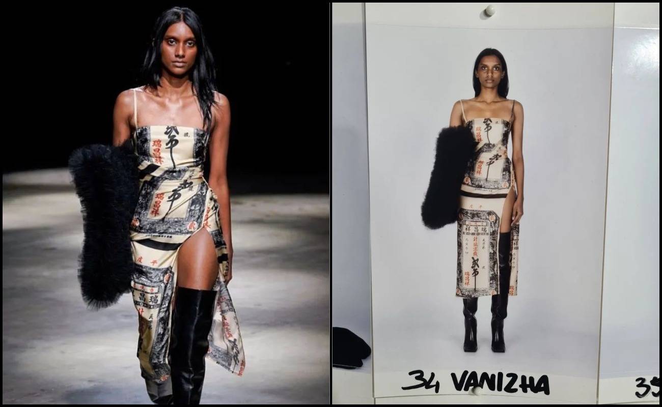Model Malaysia, Vanizha Vasanthanathan Curi Tumpuan Di Minggu Fesyen Milan!