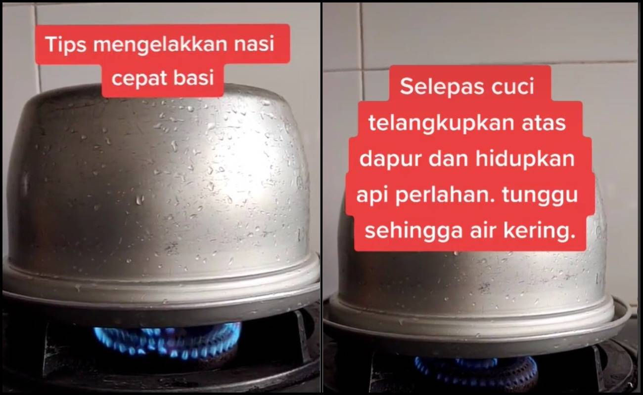 Telangkupkan Periuk Tip Elak Nasi Cepat Basi_ Cuba Dulu Baru Tahu!