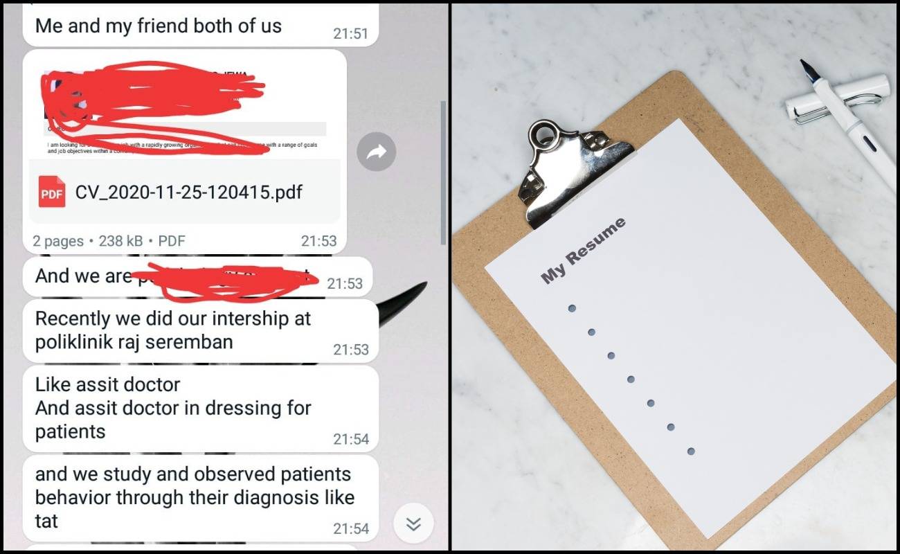 Tidak Profesional Ketika Mohon Kerja, Bakal Majikan ‘Basuh’ Pemohon Tentang Etika