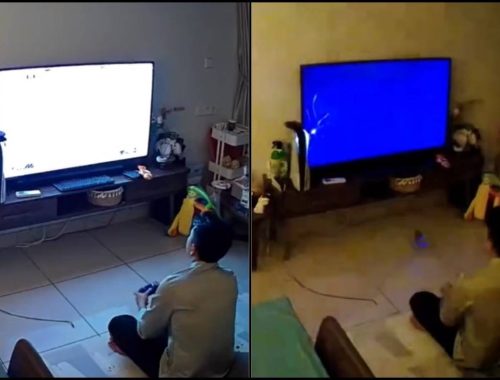Beremosi Kalah Main Game, Skrin Televisyen Pecah Jadi Mangsa ‘Lepas Geram’