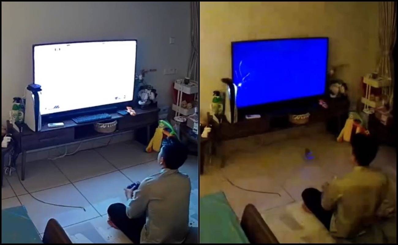 Beremosi Kalah Main Game, Skrin Televisyen Pecah Jadi Mangsa ‘Lepas Geram’