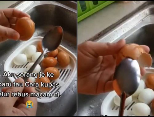 Guna Sudu, Tak Sangka Mudah Sangat Kupas Telur Rebus!