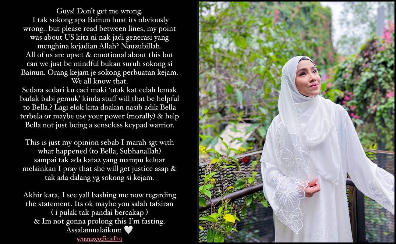 Ika Nabella Tegur Individu ‘Body Shaming’ Siti Bainun, Netizen Bidas Timing Tak Kena Tempat!