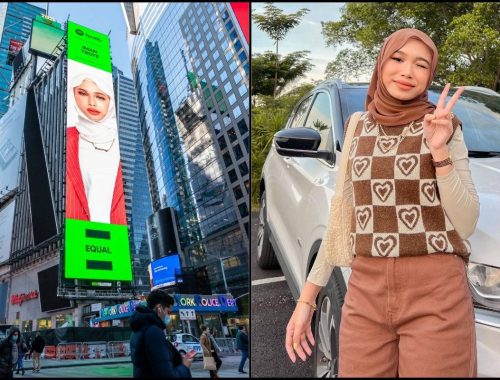 “Tak Setaraf Langsung, Overrated!” Netizen Pertikai Kelibat Iman Troye Di Billboard Time Square New York