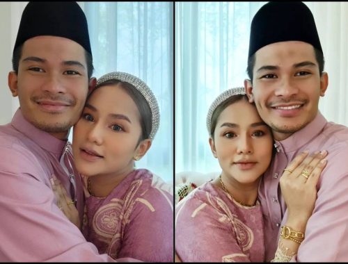 Warganet ‘Sejuk Mata’ Tengok Santun Elly Mazlein Beraya Di Kampung Mertua