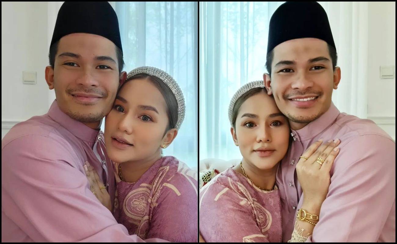 Warganet ‘Sejuk Mata’ Tengok Santun Elly Mazlein Beraya Di Kampung Mertua