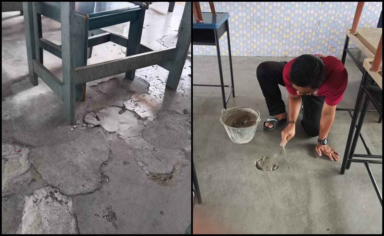 Dah Penat Bertukang, Keluar Wang Sendiri! Guru Anggap Sudah Masanya Bersuara Tentang Kedaifan Fasiliti Sekolah