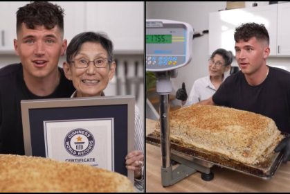 Duo Chef Popular Hasilkan Nuget Ayam Terbesar Dunia Seberat 20.96 KG!