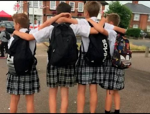 Ibu Bapa Bengang Pelajar Lelaki Perlu Pakai Skirt Ke Sekolah!