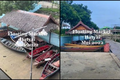Kesan Covid-19, Floating Market Thailand Sunyi Sepi Tanpa Pengunjung