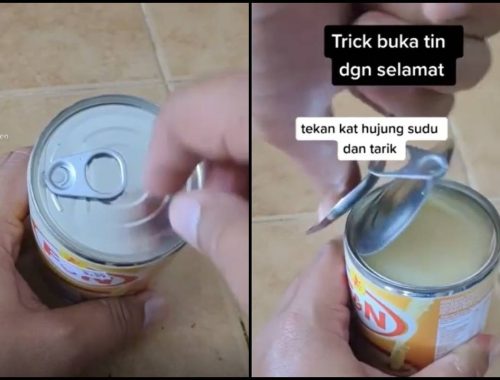 Kongsi Cara Buka Tin Susu Dengan Lebih Selamat, Ada Juga Yang ‘Bitter’!