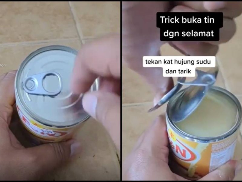 Kongsi Cara Buka Tin Susu Dengan Lebih Selamat, Ada Juga Yang ‘Bitter’!
