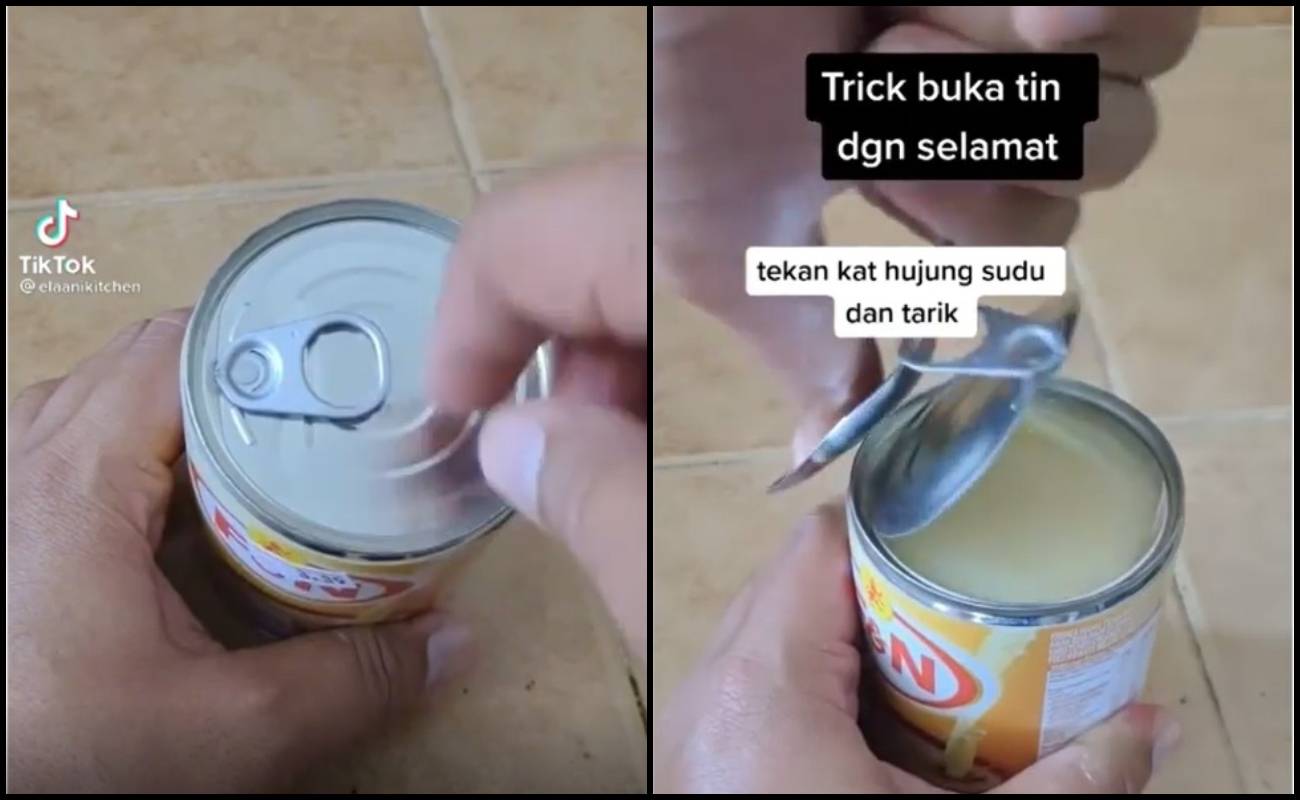 Kongsi Cara Buka Tin Susu Dengan Lebih Selamat, Ada Juga Yang ‘Bitter’!