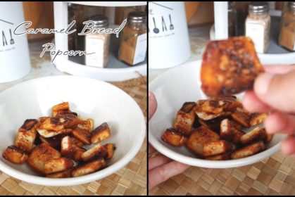 Resepi Roti Popcorn Karamel Sesuai Untuk Minum Petang, Jom Cuba!