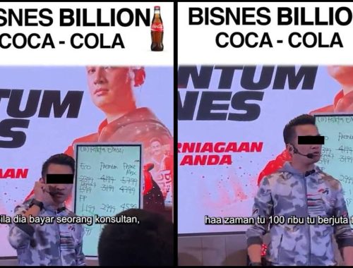Tersedak Owner Coca-Cola! Netizen Pertikai Fakta Konsultan Perniagaan Dalam Seminar