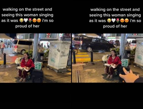 Wanita Buta Busking Lagu Harry Styles Guna Braille, Ini Baru Wajib Kena Viral! (1)