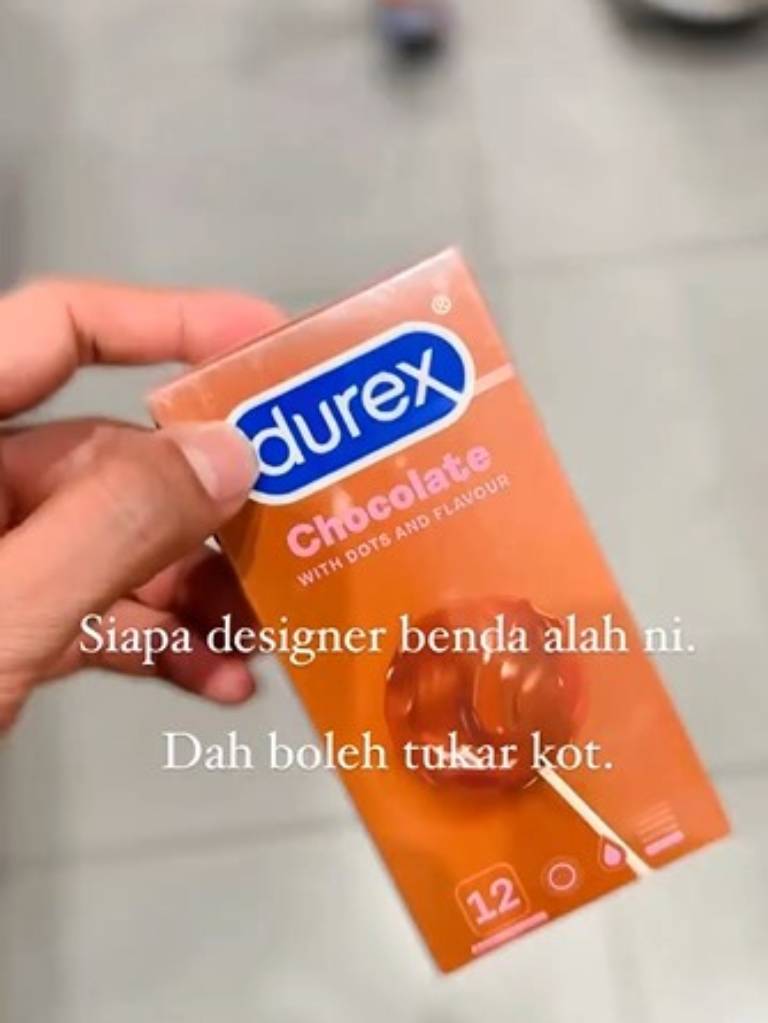 Durex Chocolate with Dots and Flavour