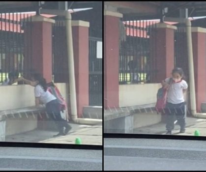 Gelagat Kanak-Kanak Perempuan Salam ‘Boyfriend’ Sebelum Balik, Ada Juga Makcik Bawang Bitter!