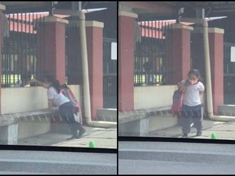 Gelagat Kanak-Kanak Perempuan Salam ‘Boyfriend’ Sebelum Balik, Ada Juga Makcik Bawang Bitter!
