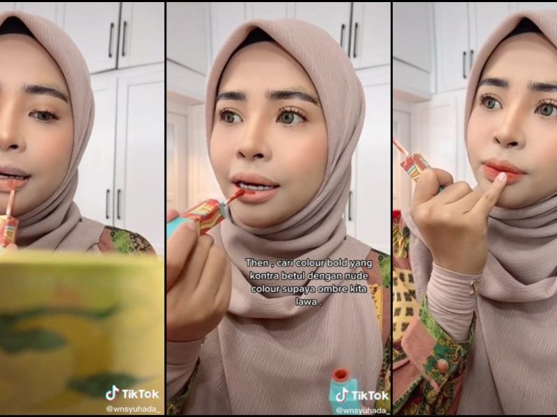 Minat Teknik Bibir Ombre Tapi Tak Tahu Cara