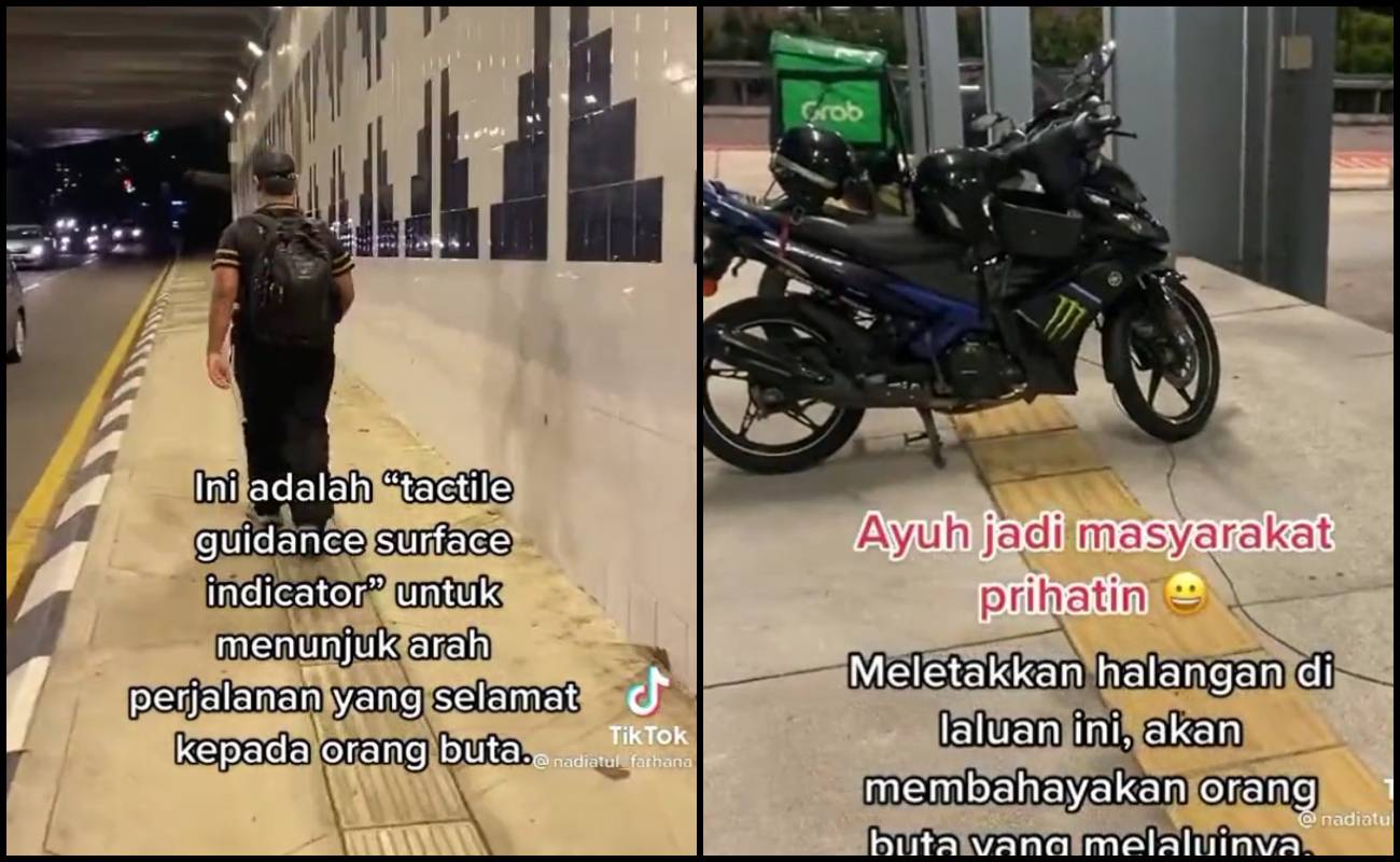 “Ohhhh Baru Tahu”, Rupanya Ramai Sedar Fungsi ‘Tactile’ Penunjuk Perjalanan Selamat Untuk Orang Buta