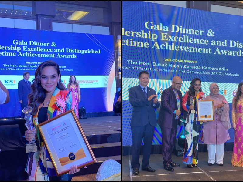 Perintis Industri Stem Sel Malaysia, Dr Jezamine Lim Terima Anugerah Pencapaian Sepanjang Hayat Usahawan Wanita Terbilang