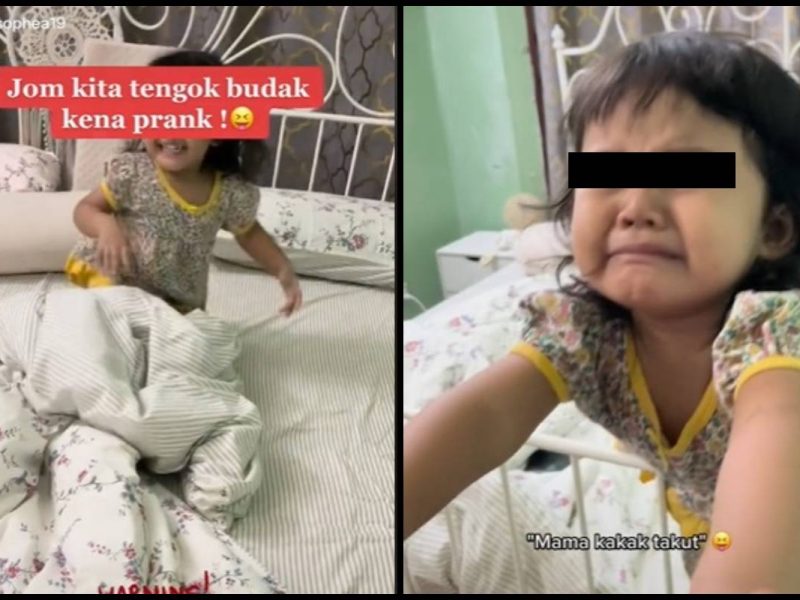 Prank Tak Nampak Anak, Rupanya Ramai Ibu-Ibu Menyakat Anak Begini!