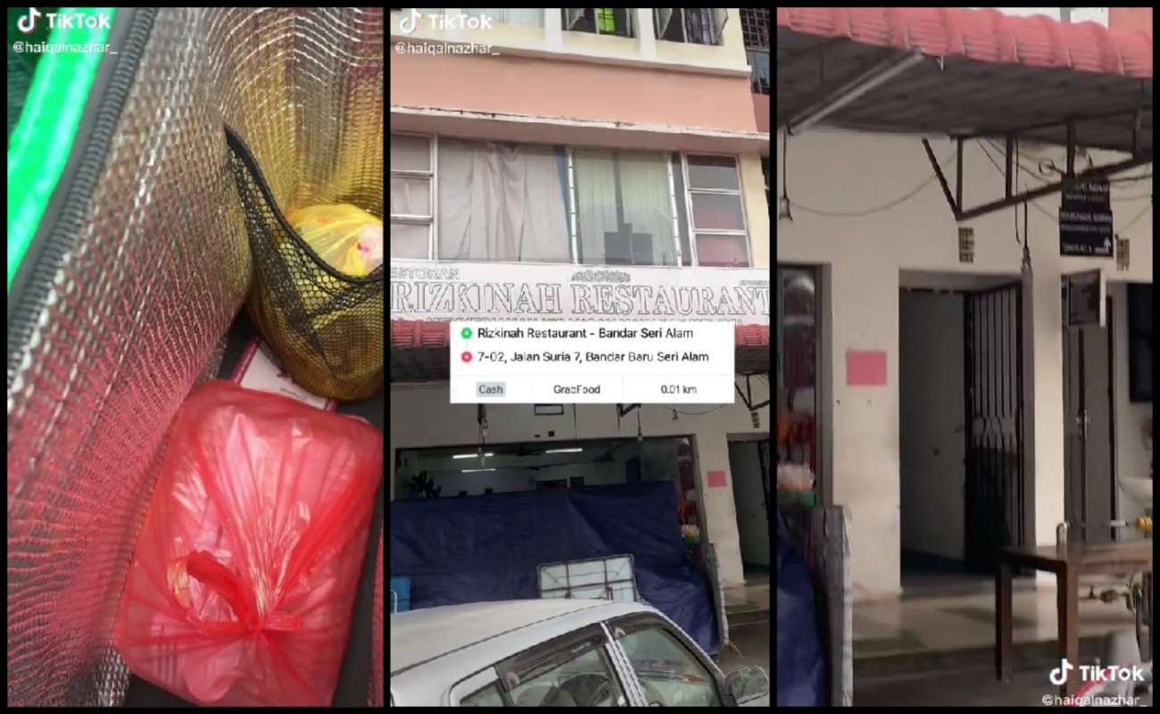 Rider Kongsi Ragam Pelanggan Tetap ‘Order Online’ Walaupun Restoran Dekat