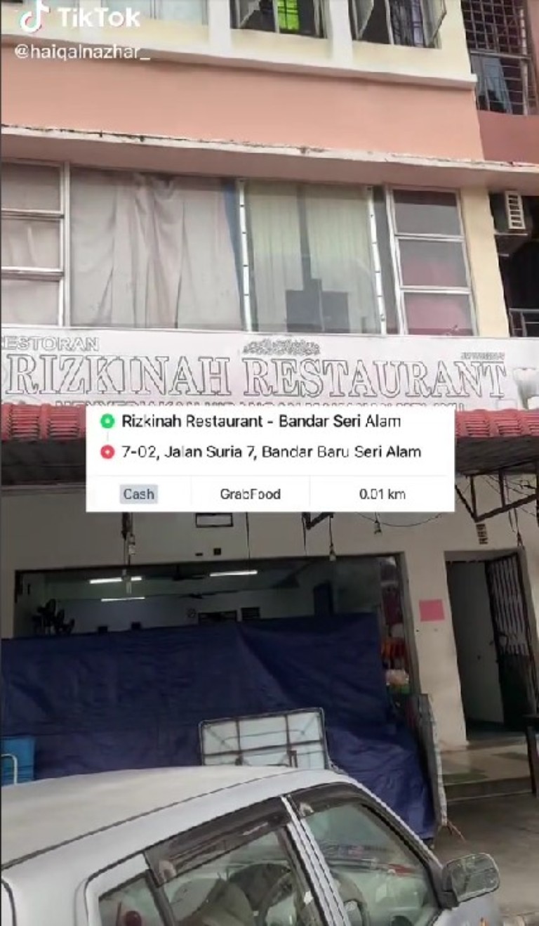 Rizkinah Restaurant Bandar Seri Alam