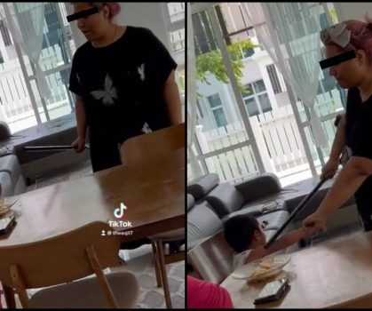 Tular! Wanita Pukul Kanak-Kanak Guna Batang Penyapu, Netizen Harap Pelaku Dikenakan Tindakan