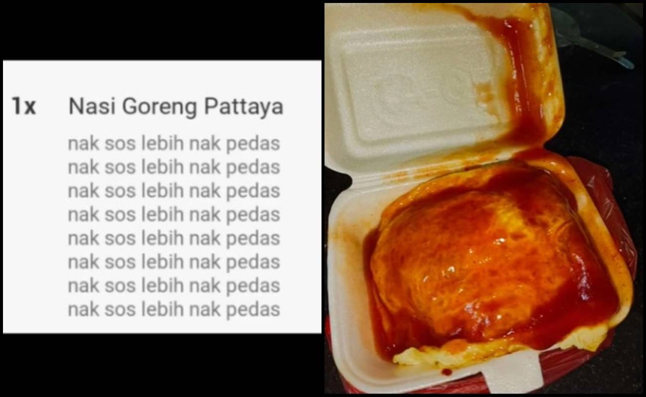 Wanita Minta Sos Pedas Lebih, Tak Sangka Peniaga Tergamak Buat Begini!