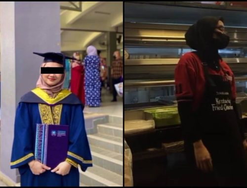 “Yang Penting Kerja Halal, Duit Masuk” Gadis Tak Kisah Kerja KFC Walaupun Ada Degree