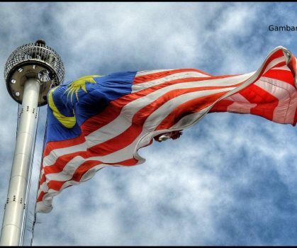 Individu Gunting Jalur Gemilang Diburu Polis!