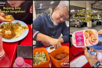 Lelaki Kena Bahan Bawa Bekal Masakan Orang Rumah, Para Isteri Hadir Backup Di Ruangan Komen!