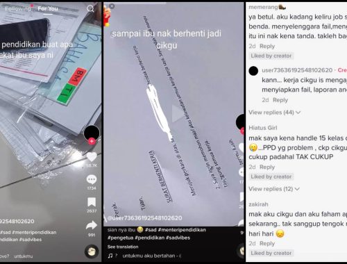 “Menteri Pendidikan Buat Apa Dekat Ibu Saya?” Perkongsian Anak Cikgu Tentang ‘Sengsara’ Ibu Undang Perhatian Netizen