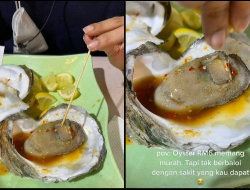 Wanita Tularkan Kedai Jual Tiram Besar RM6, Tak Sangka Ini Balasan Dia Dapat!