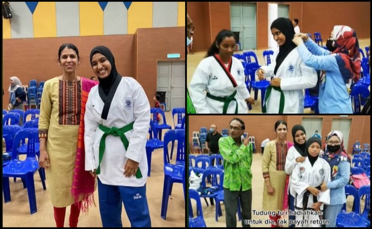 Cantik Sangat! Peserta Taekwondo Dari India Tiba-Tiba Minta Nak Bertudung, Tindakan Wanita Ini Buat Ramai Terharu